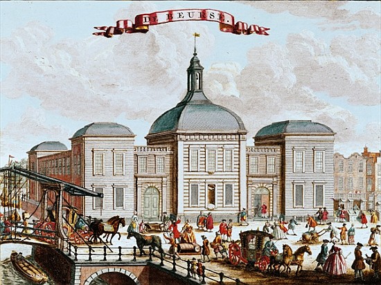 The Stock Exchange, Amsterdam a Francois van Bleyswyck