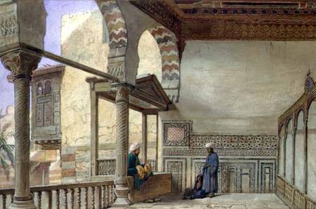Loggia of Memlook Radnau Bey's House, Cairo a Frank Dillon
