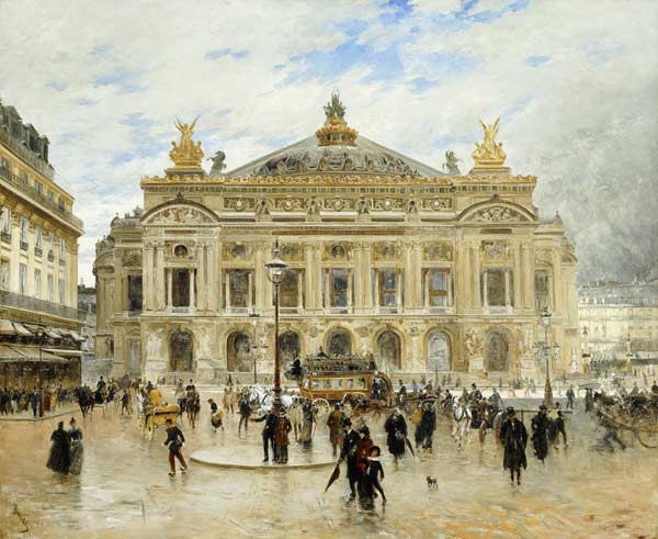 L'Opera, Paris a Frank Myers Boggs