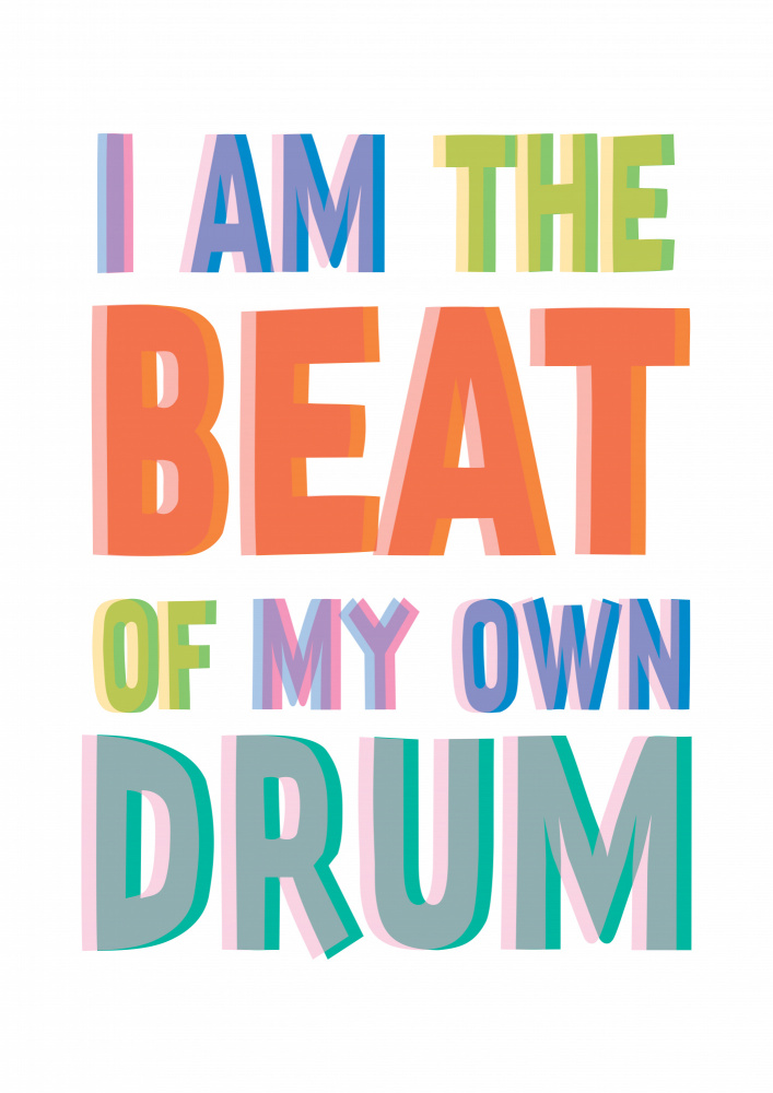 I Am The Beat Of My Own Drum a Frankie Kerr-Dineen