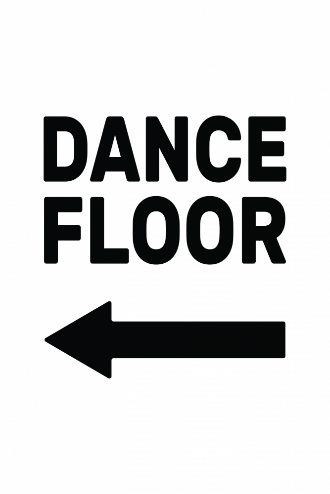 Dance Floor Arrow Left a Frankie Kerr-Dineen