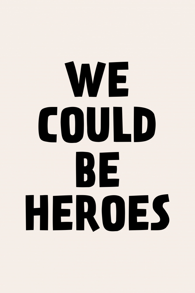 We Could Be Heroes a Frankie Kerr-Dineen