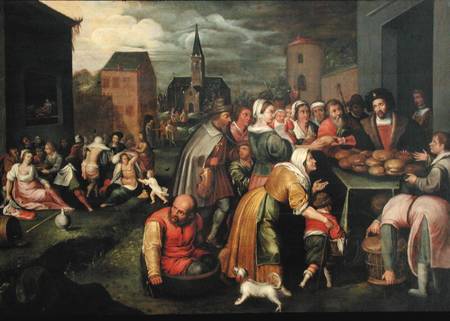 The Seven Acts of Mercy a Frans Francken d. J.