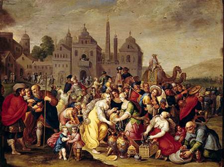 The Exodus or The Vases of the Egyptians a Frans Francken d. J.