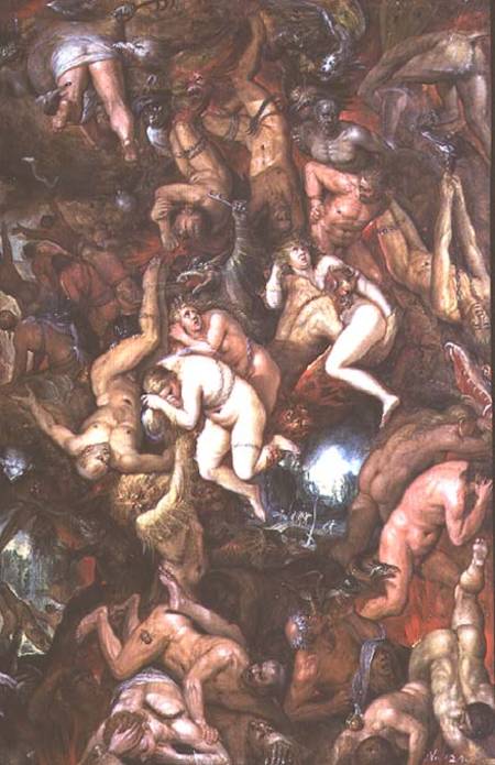 The Fall of the Damned a Frans Francken d. J.