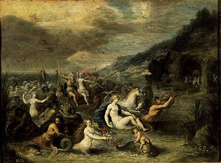 The Triumph of Amphitrite a Frans Francken d. J.