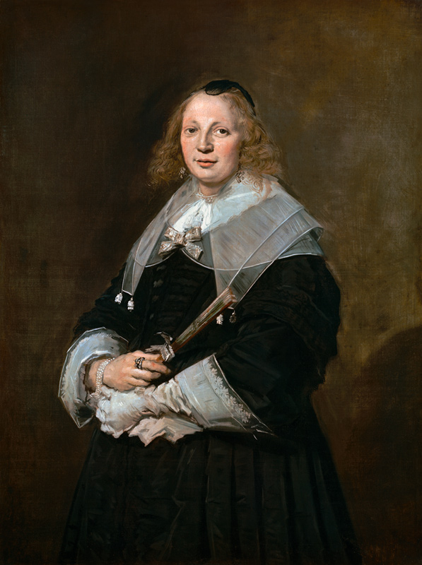 Bildnis einer Dame a Frans Hals