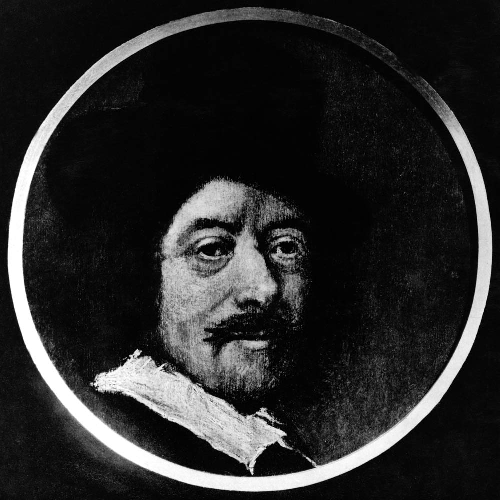 Self portrait a Frans Hals