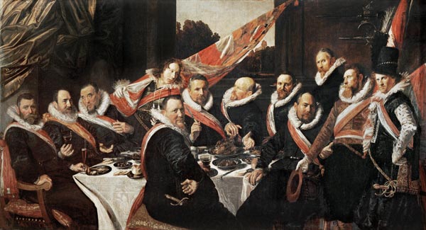 Feast of Officers a Frans Hals