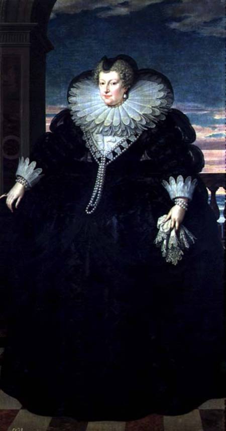 Marie de Medici (1573-1642) Queen of France a Frans II Pourbus