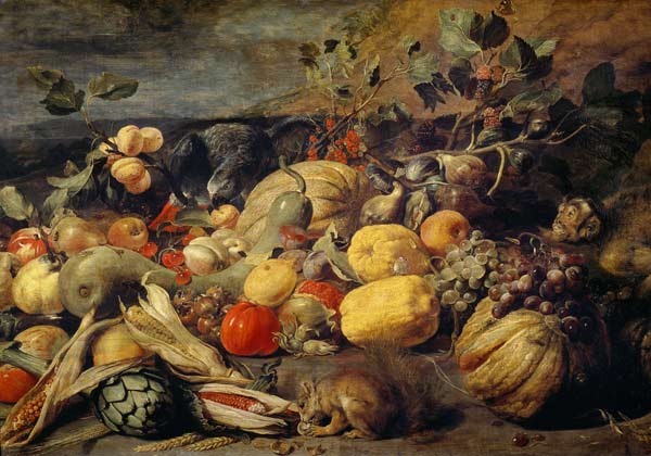 Grande natura morta di frutti a Frans Snyders