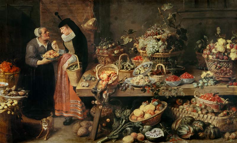 Fruit Stall a Frans Snyders