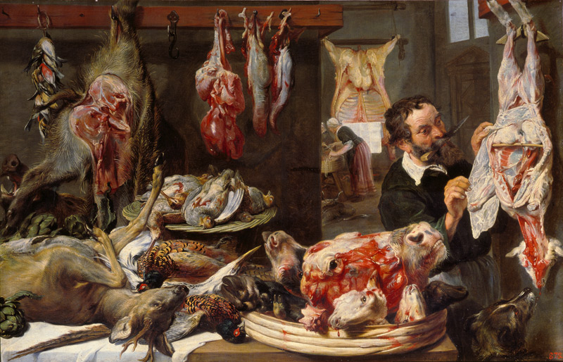A butcher shop a Frans Snyders