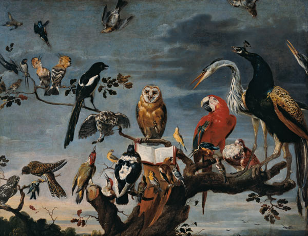 Concert of Birds a Frans Snyders