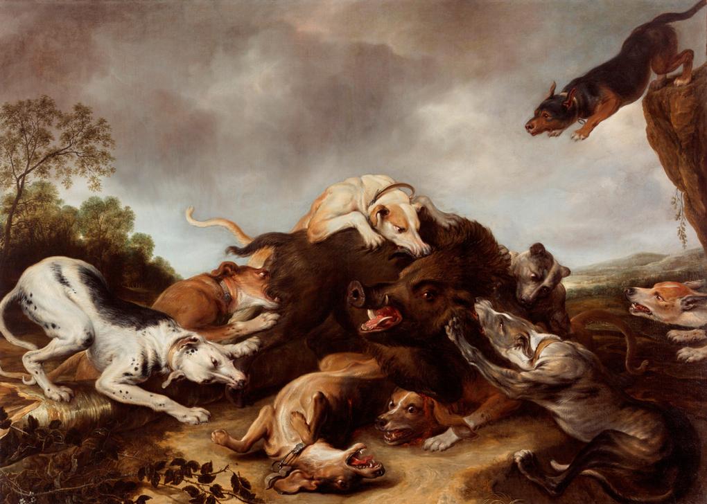 Die Wildschweinjagd a Frans Snyders