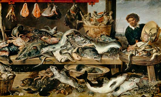 The Fish Market a Frans Snyders
