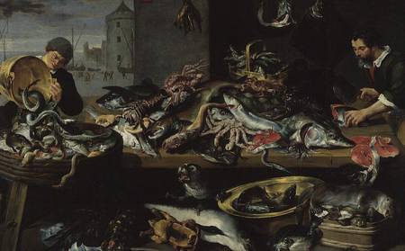 The Fish Market a Frans Snyders
