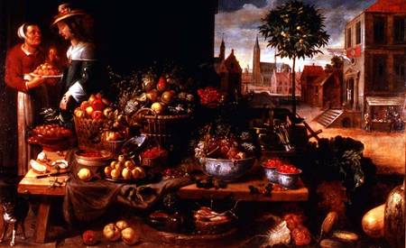 The Fruit Stall a Frans Snyders