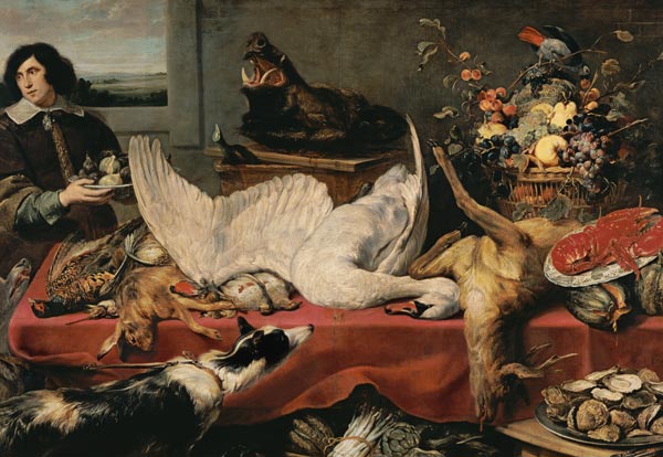 Stillleben mit totem Schwan a Frans Snyders