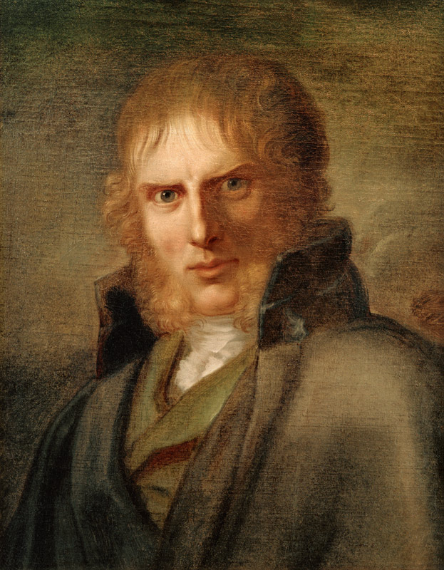 The Painter Caspar David Friedrich (1774-1840) a Franz Gerhard von Kugelgen