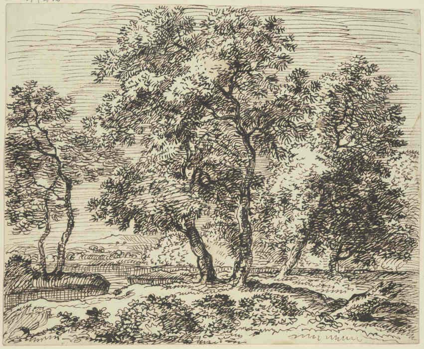High grove of trees a Franz Innocenz Josef Kobell