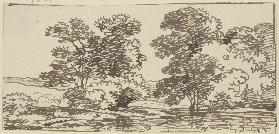 Landscape with trees