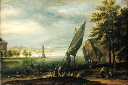 Harbour Landscape a Franz-Joachim Beich
