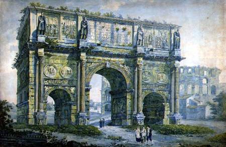 Triumphal Arch of Constantine, Rome  on a Franz Kaisermaan