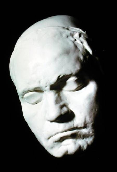 Mask of Beethoven (1770-1827), taken from life at the age of 42 a Franz Klein