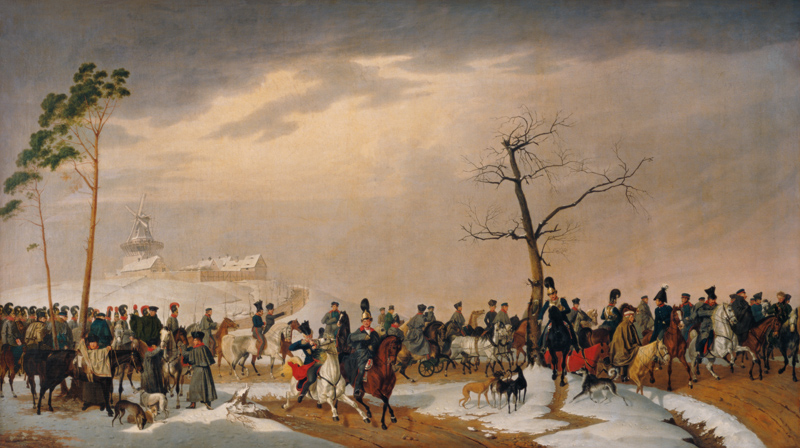 Marsch preußischer Kavallerie 1815 a Franz Krüger