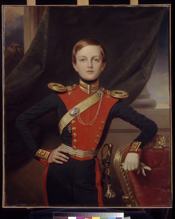 Portrait of Grand Duke Michael Nikolaevich of Russia (1832-1909) a Franz Krüger