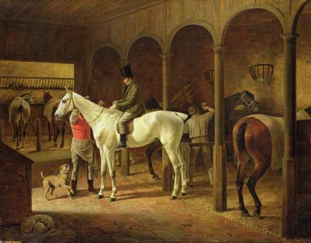 In a Stable a Franz Kruger
