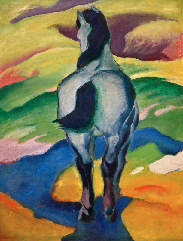 Cavallo blu II a Franz Marc