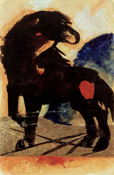 Littel Black Horse a Franz Marc