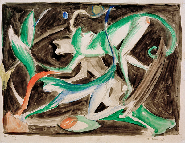 Apes Playing a Franz Marc