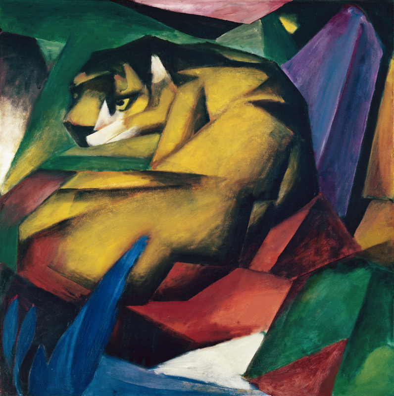 Tigre a Franz Marc