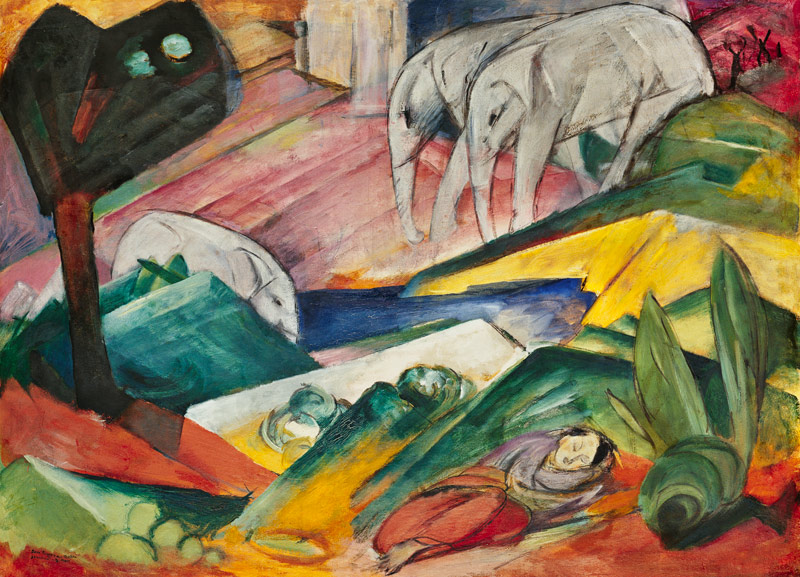 Dream. a Franz Marc