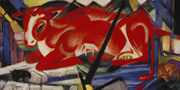 The World Cow a Franz Marc