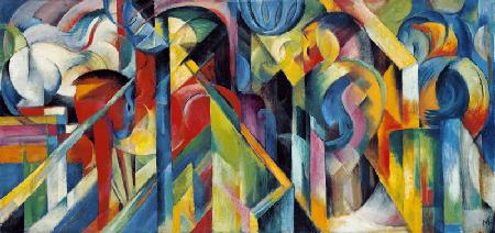 Le scuderie - Franz Marc