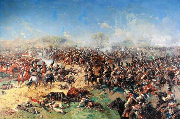 Battle of Borodino on 26th August 1812 a Franz Roubaud