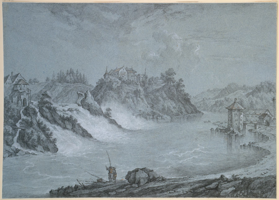 Der Rheinfall bei Schaffhausen a Franz Schütz