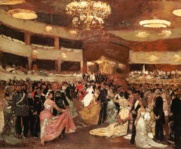 The opera ball a Franz Skarbina