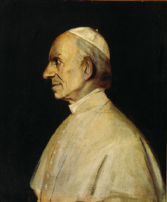 Pope Leo XIII. a Franz von Lenbach