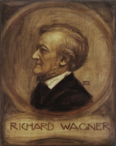 Richard Wagner, Paint. by Franz v.Stuck a Franz von Stuck