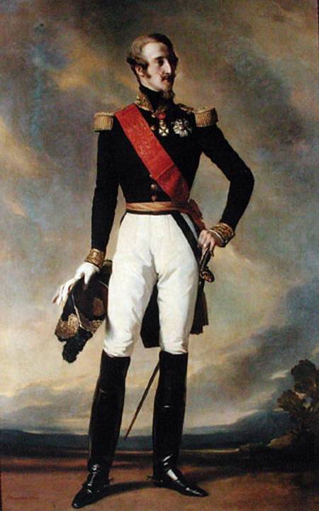 Louis-Charles-Philippe of Orleans (1814-96) Duke of Nemours a Franz Xaver Winterhalter