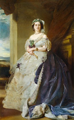 Portrait of Lady Middleton (1824-1901) a Franz Xaver Winterhalter