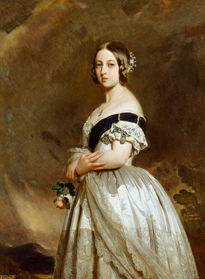 Queen Victoria (1837-1901) a Franz Xaver Winterhalter