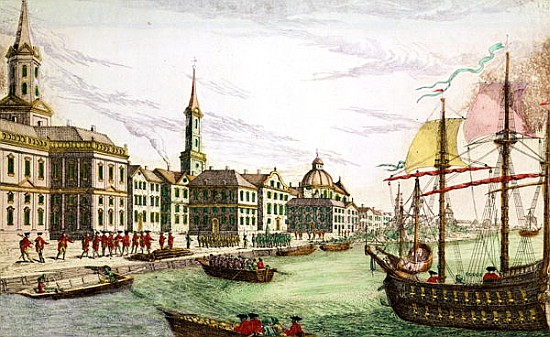 Disembarking of the English Troops at New York, 29th June 1776 a Franz Xavier Habermann