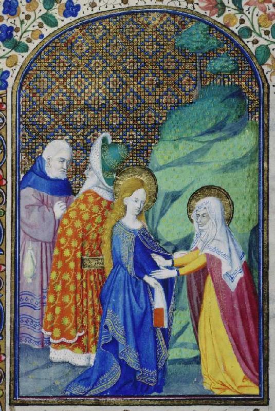 Visitation Mariae end hay redoubles de Louis de Savoie a französisch Handschrift