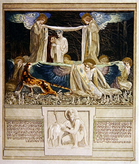 Illustration from Dante''s ''Divine Comedy'', Inferno a Franz von (Choisy Le Conin) Bayros